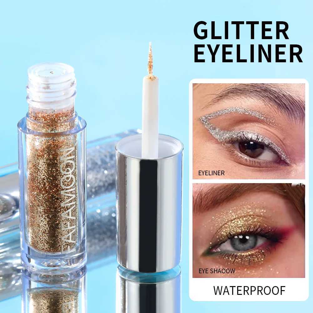 Slim Shiny Eye Liners Eyeshadow Liquid Pencil Pearlescent Silkworm Stick Waterproof Diamond Glitter Sequins Eyeliner Makeup Y240813