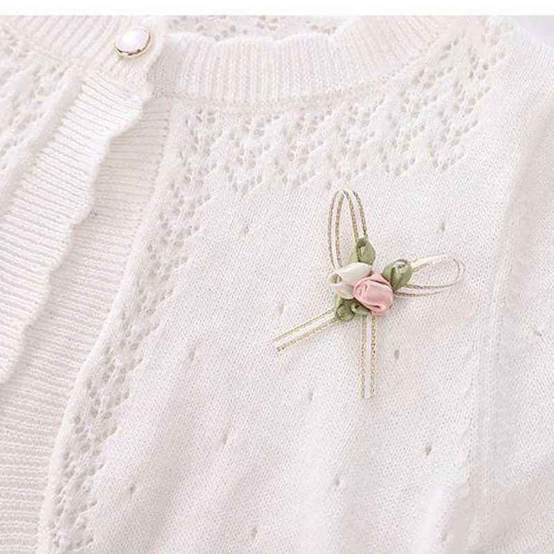 New womens thin long sleeved cardigan jacket with pleated edges womens knitted cardigan sun protective clothing summer air conditioning shirt W240813