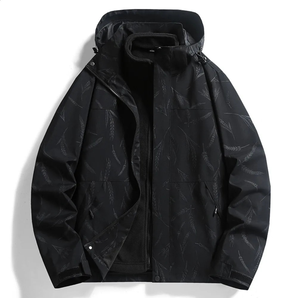 Spring and Autumn Mens Windproof Jacket Waterproof Lightweight Mountain Sport for Men Hooded Windbreaker Raincoat 240712