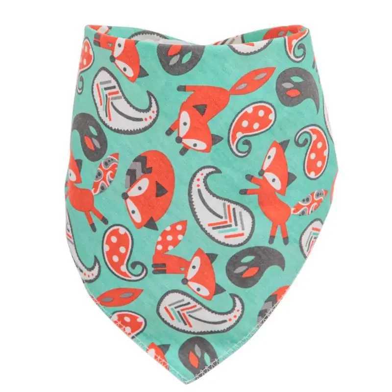 Bibs Burp Cloths Bandana Bibs Baby Cotton Babador Feeding Smock Infant Triangle Burp Cloths Cartoon Saliva Towel Baby Eating Accessory Baby StuffL4812