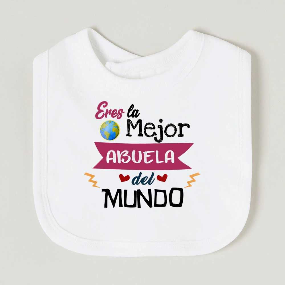Bibs Burp Cloths Mom Dad I Love You Letter Print Baby Bibs Cotton Infant Soft Saliva Towel Casual Comfy Newborn Burp Cloths Best Gift To BabysL4812