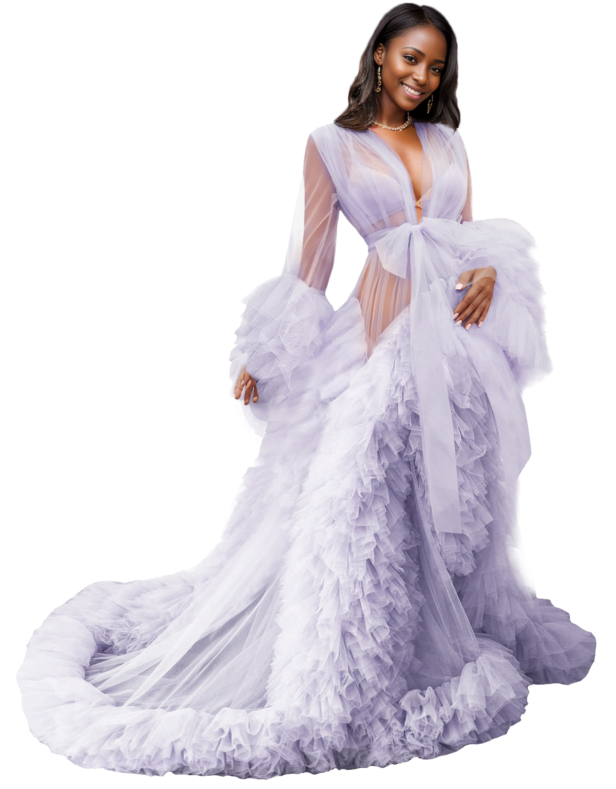 Vintage Evening Dresses Maternity Robes for Photoshoot Tiered A Line Babyshower Dresses Sexy Floor Length Pregnant Women Party Gowns