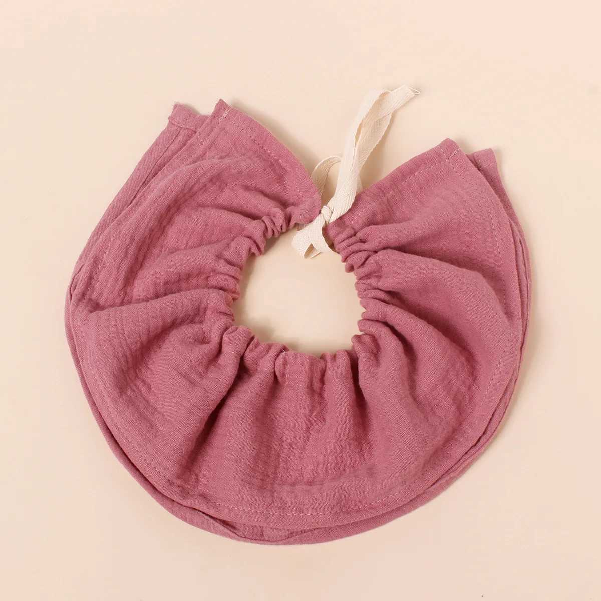 Bibs Burp Cloths Cotton Gauze Lace Up Baby Bibs New Print Saliva Towel Newborn Burp Cloths Bandana Scarf for Boys Girls Feeding Drool Bib SummerL4812