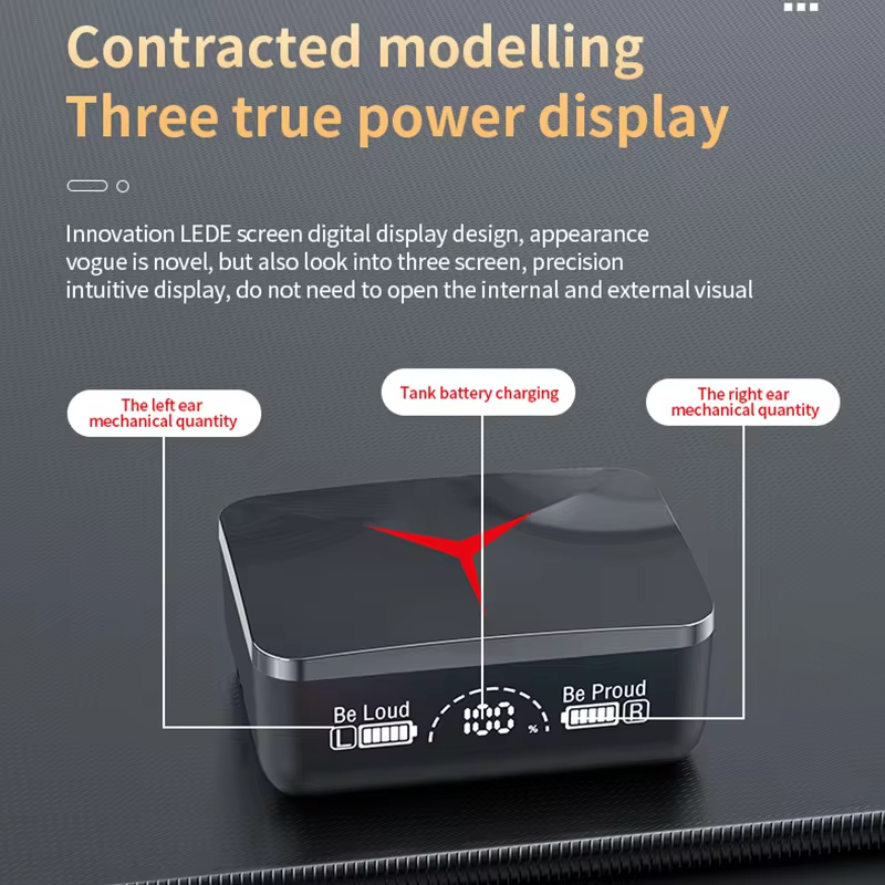 TWS M90 Wireless Headphones Gaming Earphone Bluetooth 5.3 Sport Earbuds with Mic Wireless Headset For iPhone Xiaomi