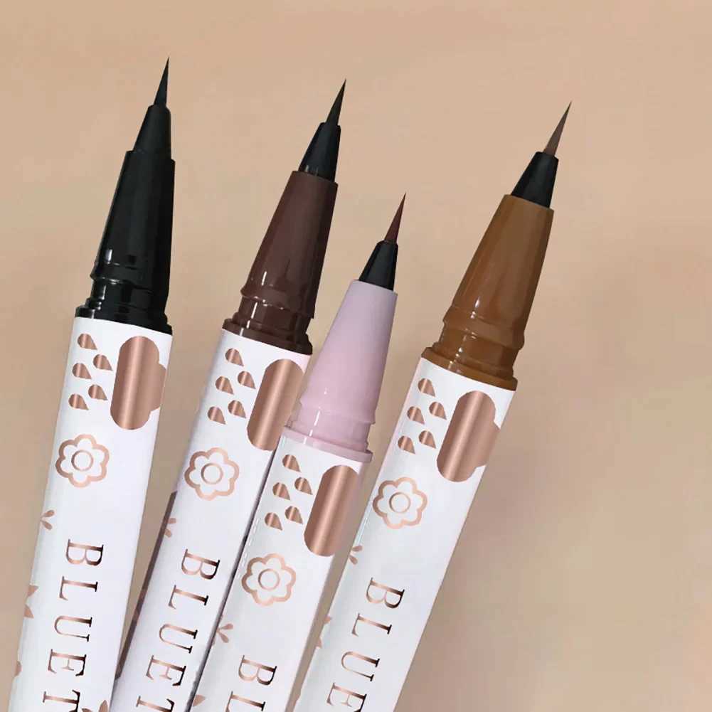 Eyeliner Lying Silkworm Pencil Undercover Draw Down To Non-Smudge Fine Natural Long-lasting Waterproof Eyes Liner Beauty Makeup Y240813