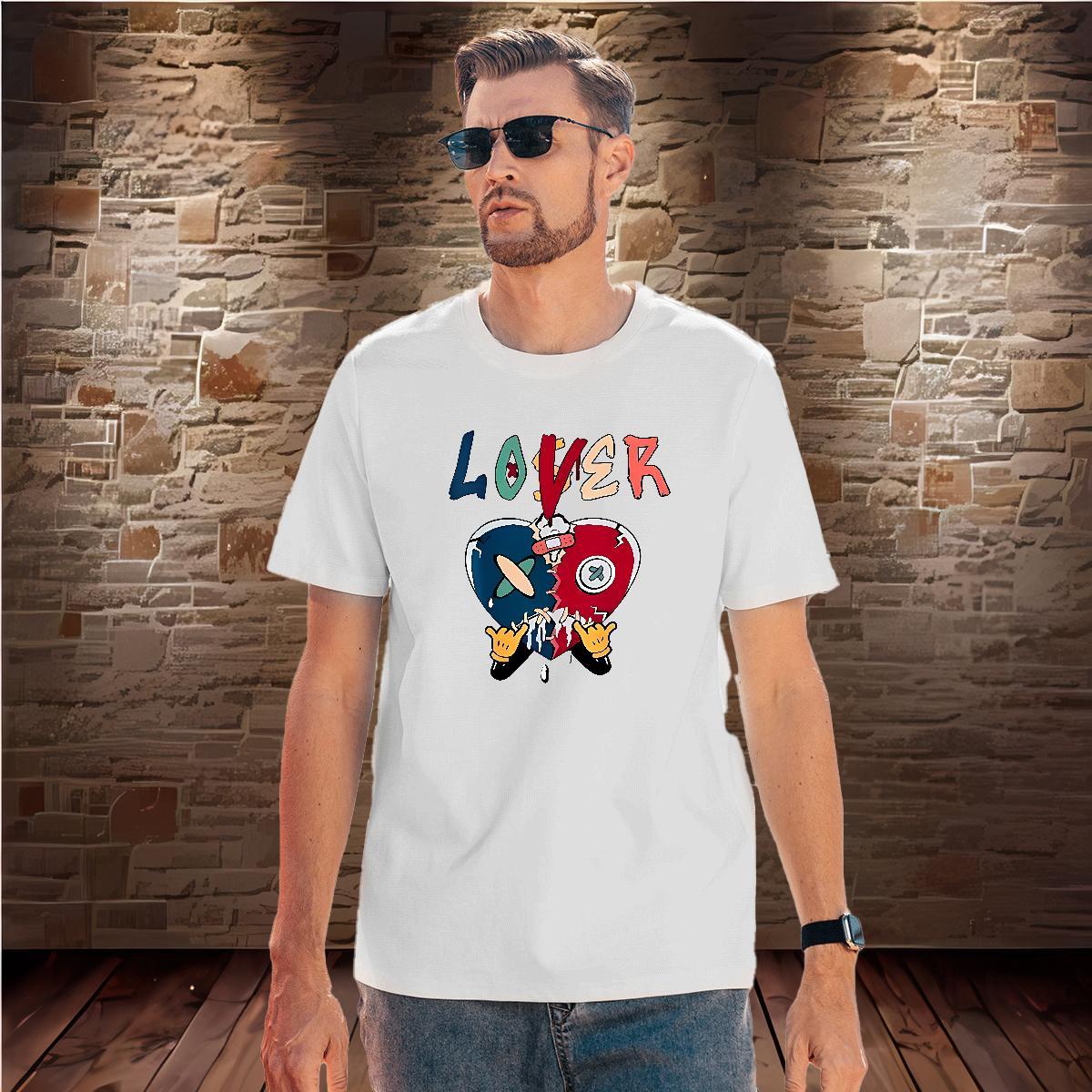 Classic letter Men T Shirts Street Men Tops Tees 230g 100% Cotton Fashion New Breathable Short Sleeve Asian Size Tee Shirt