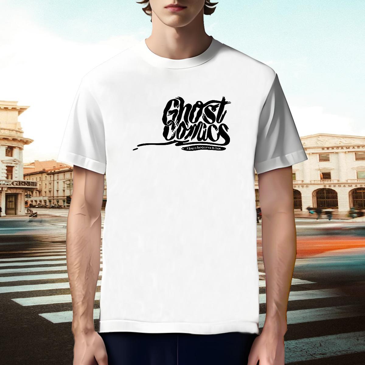 Cool Design Man T Shirts halloween Crew Neck Sport Cartoon Printing L-4XL 230g 100% Cotton Men Tees Designer Fashion Tees Shirts