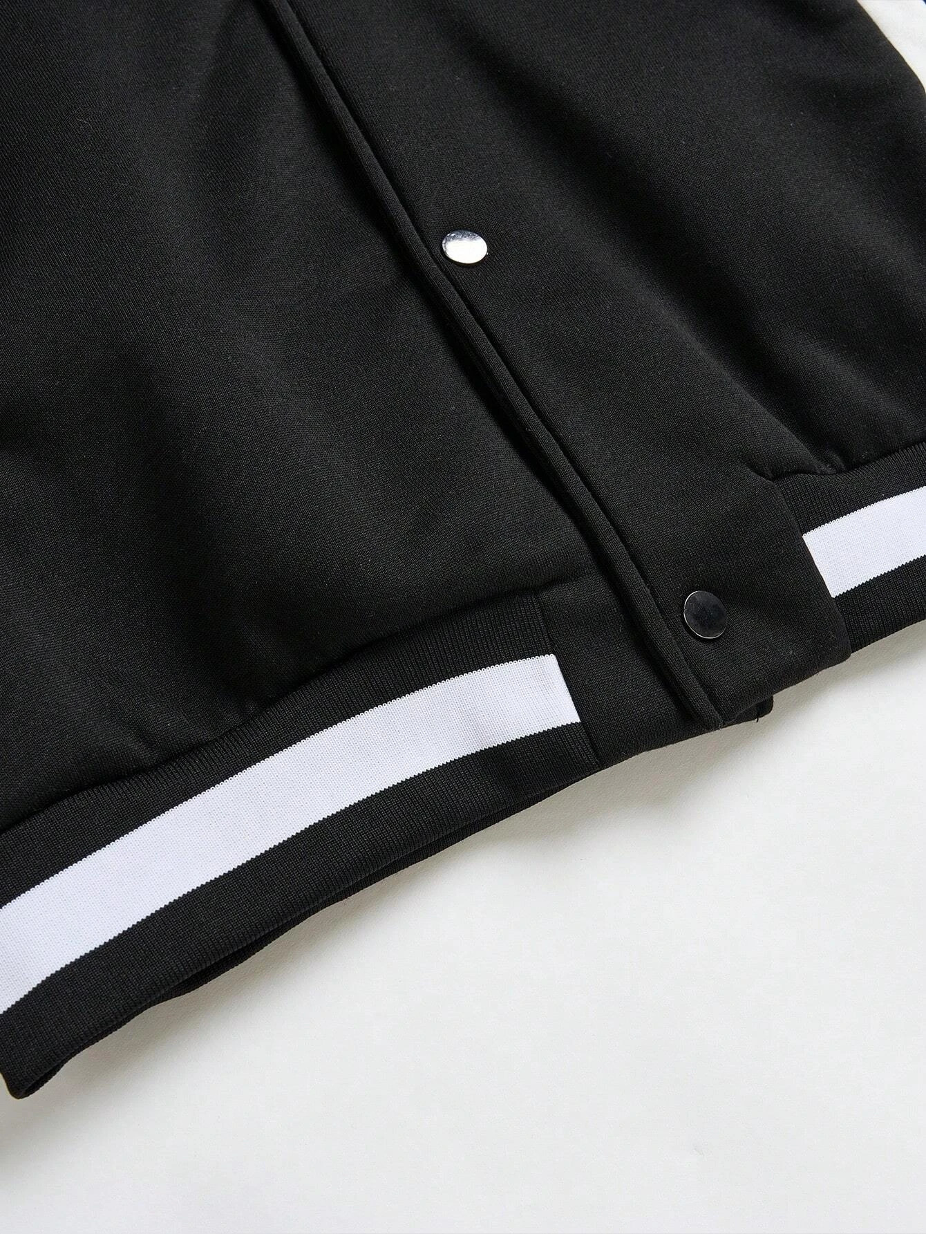 Manfinity LEGND Mens Color Block Buttonup Baseball Jacket jackets for men bomber jacket clothing 240712