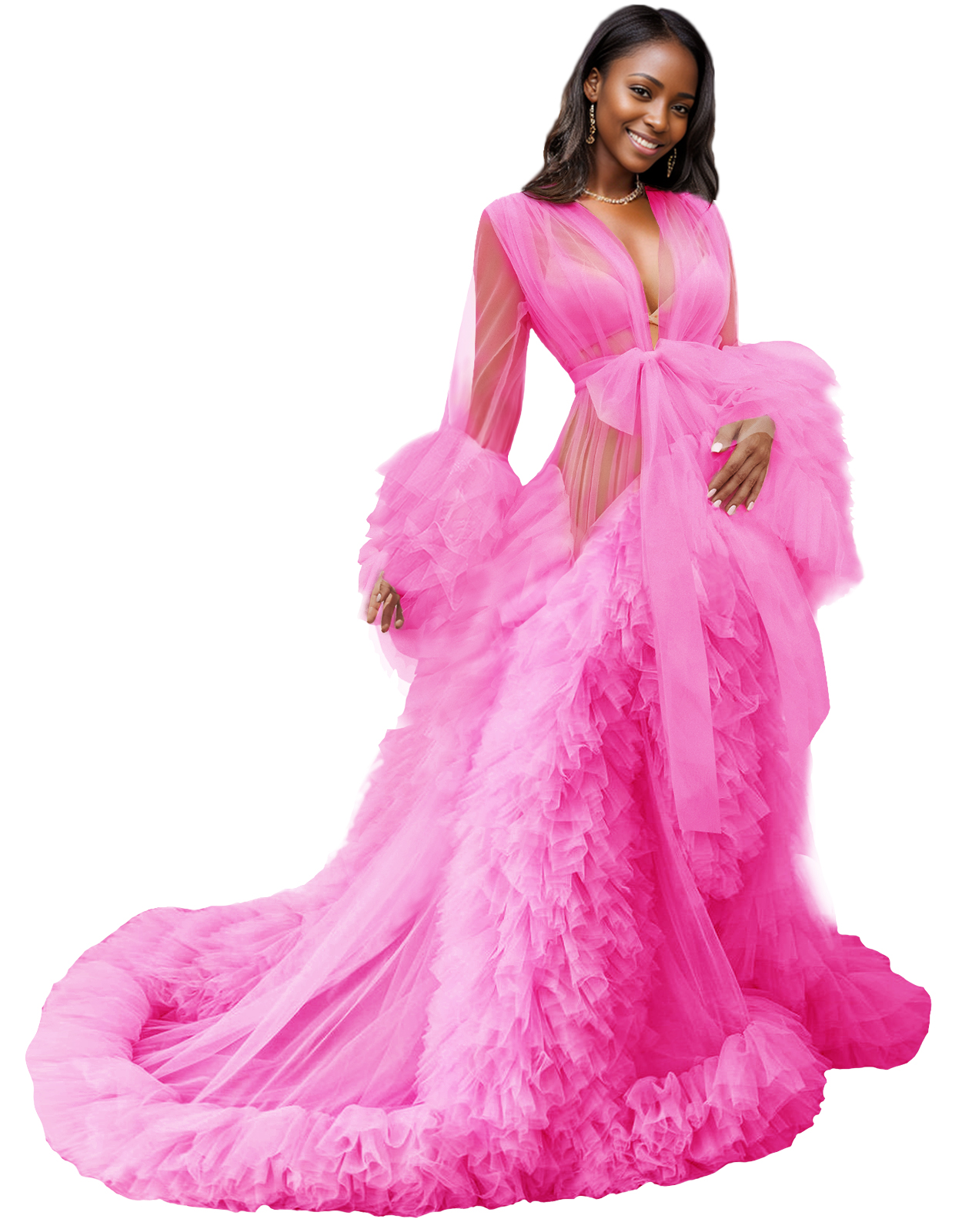 Vintage Evening Dresses Maternity Robes for Photoshoot Tiered A Line Babyshower Dresses Sexy Floor Length Pregnant Women Party Gowns
