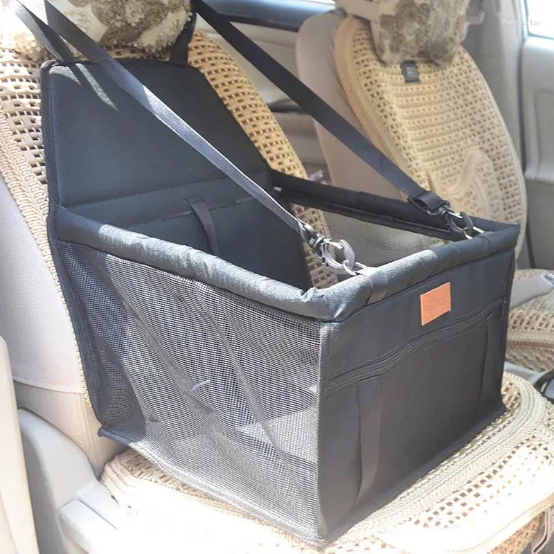 Others Dog Carrier Dog Carrier Double Thick Travel Accessories Mesh Hanging Bags Folding Pet Supplies Waterproof Mat Blanket Safety Car Seat Bag H2502