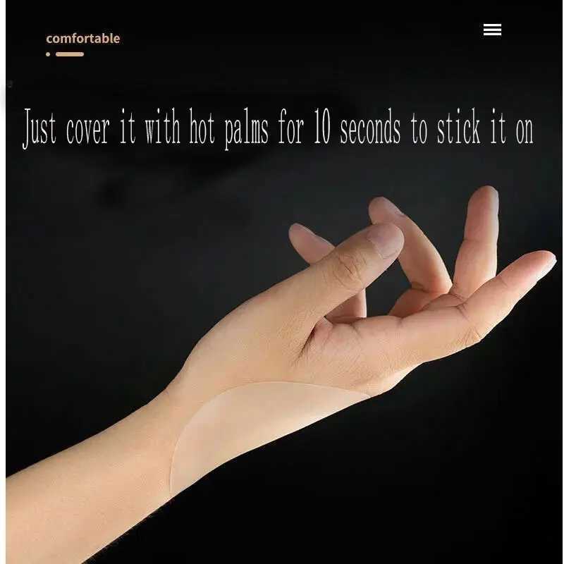 Female Reusable Adhesive Free Silicone Breast Patch Petal Stickers Adhesive Free Cushion Chest Cover StickersXJ250324