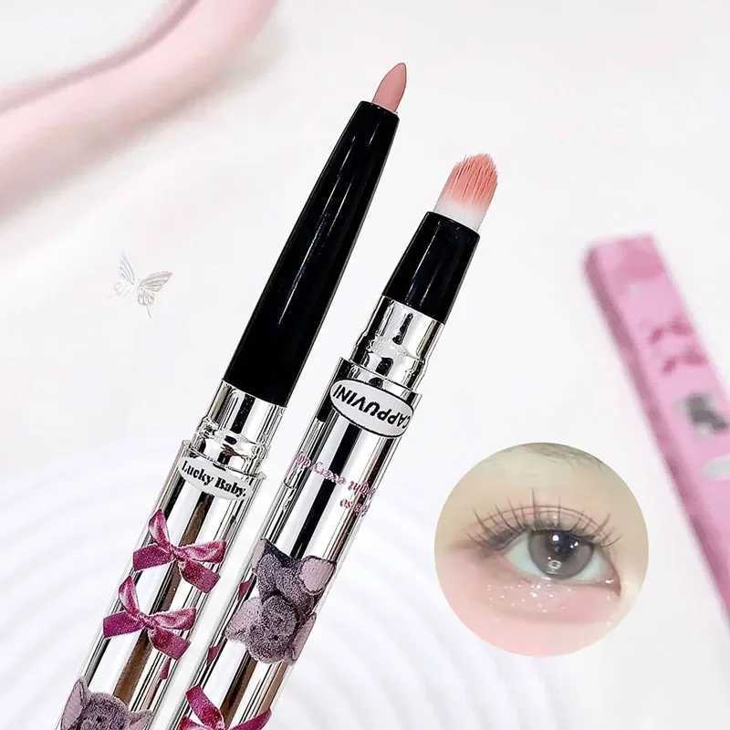 Double Head Silkworm Highlight Pencil Diamond Glitter Matte Natural Lying Silkworm Brightening Shadow Eyeliner Pen Korean Makeup Y240813