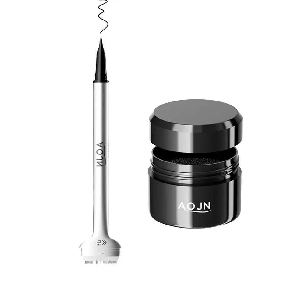 2 In 1 Lower Eyelashes Stamp Makeup Professionnelle Seal Eyeliner Pen Waterproof And Sweat Proof Eye Liner Y240813