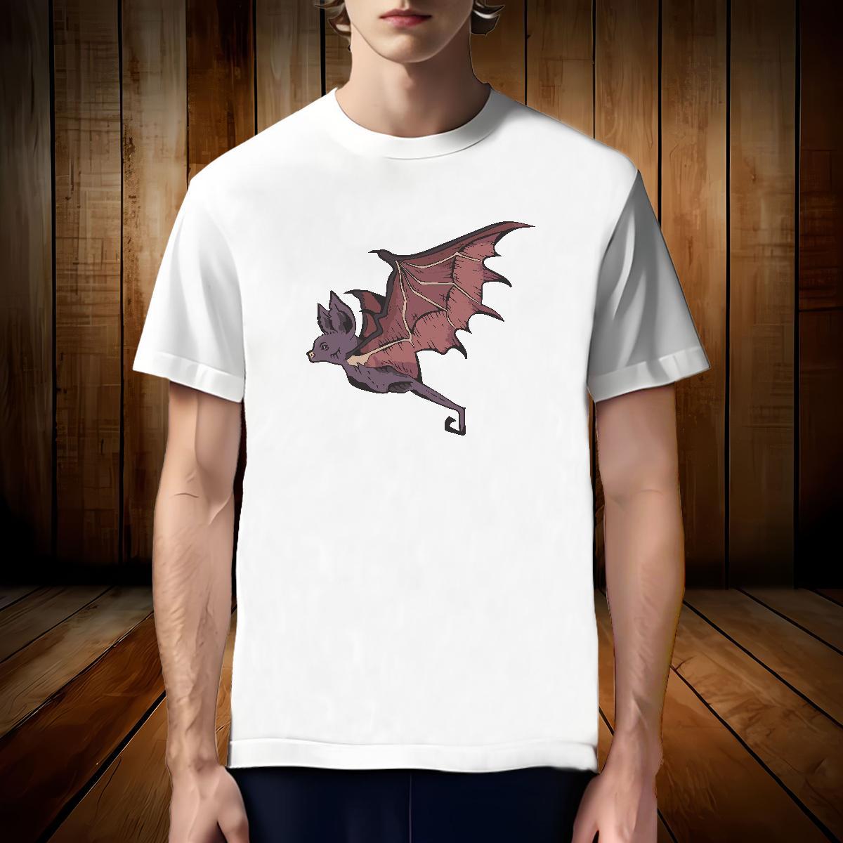 TOP Quality Man T Shirts bat Short Sleeve O-Neck Sports Casual DIY Logo Oversized 230g Pure Cotton Men Tees New Tee Shirt