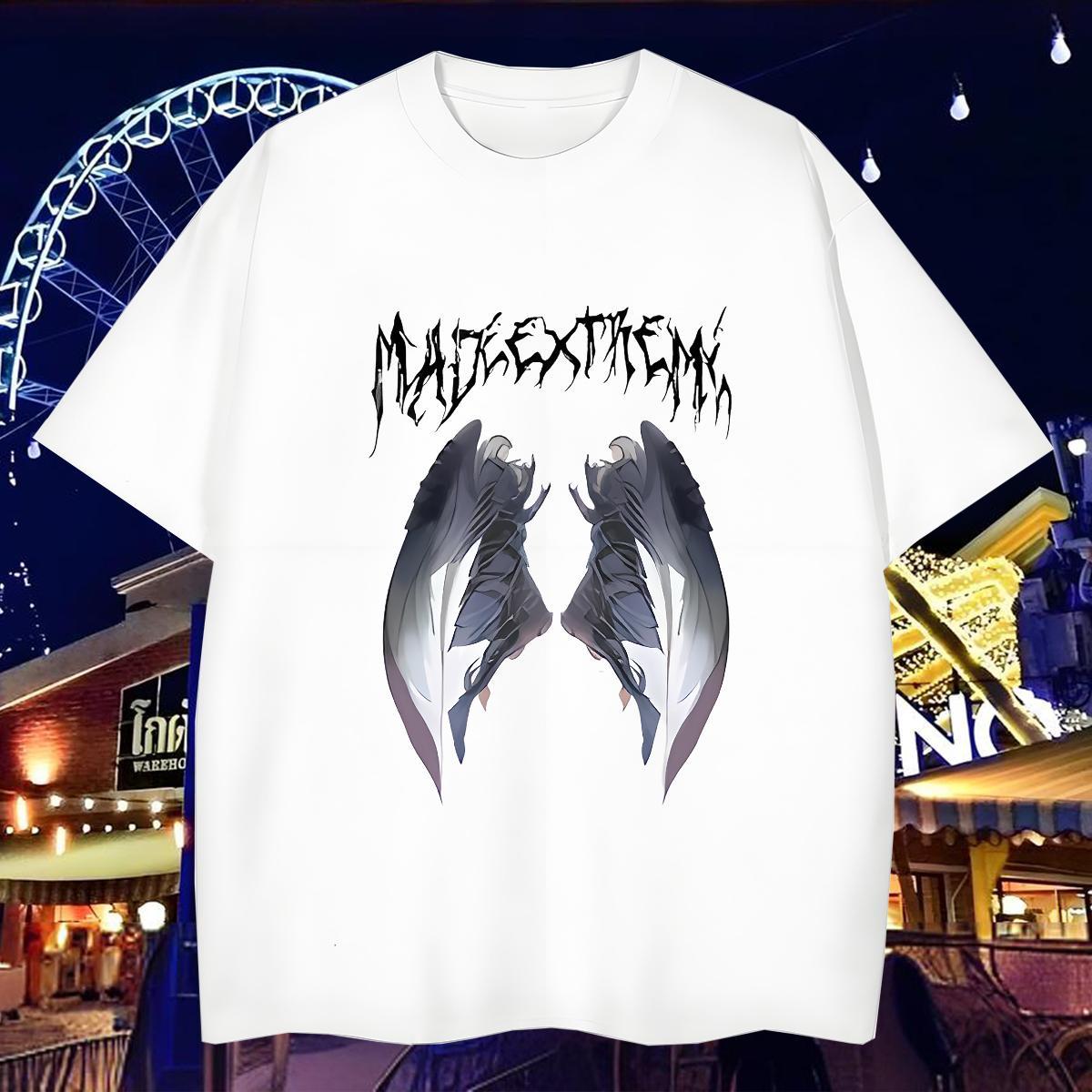 Man T Shirts 230g 100% Cotton icon Anime Printing Street Breathable Short Sleeve Oversized 4XL Tshirts Custom Designer Clothes