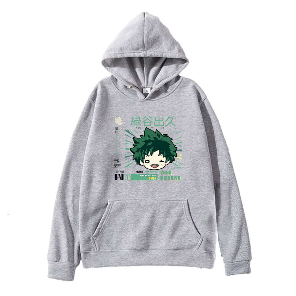 Midoriya Izuku Toga My Hero Academia Hoodies Clothing Women Men Cartoon Printed Sweatshirts Comfortable Oversized Streetwear