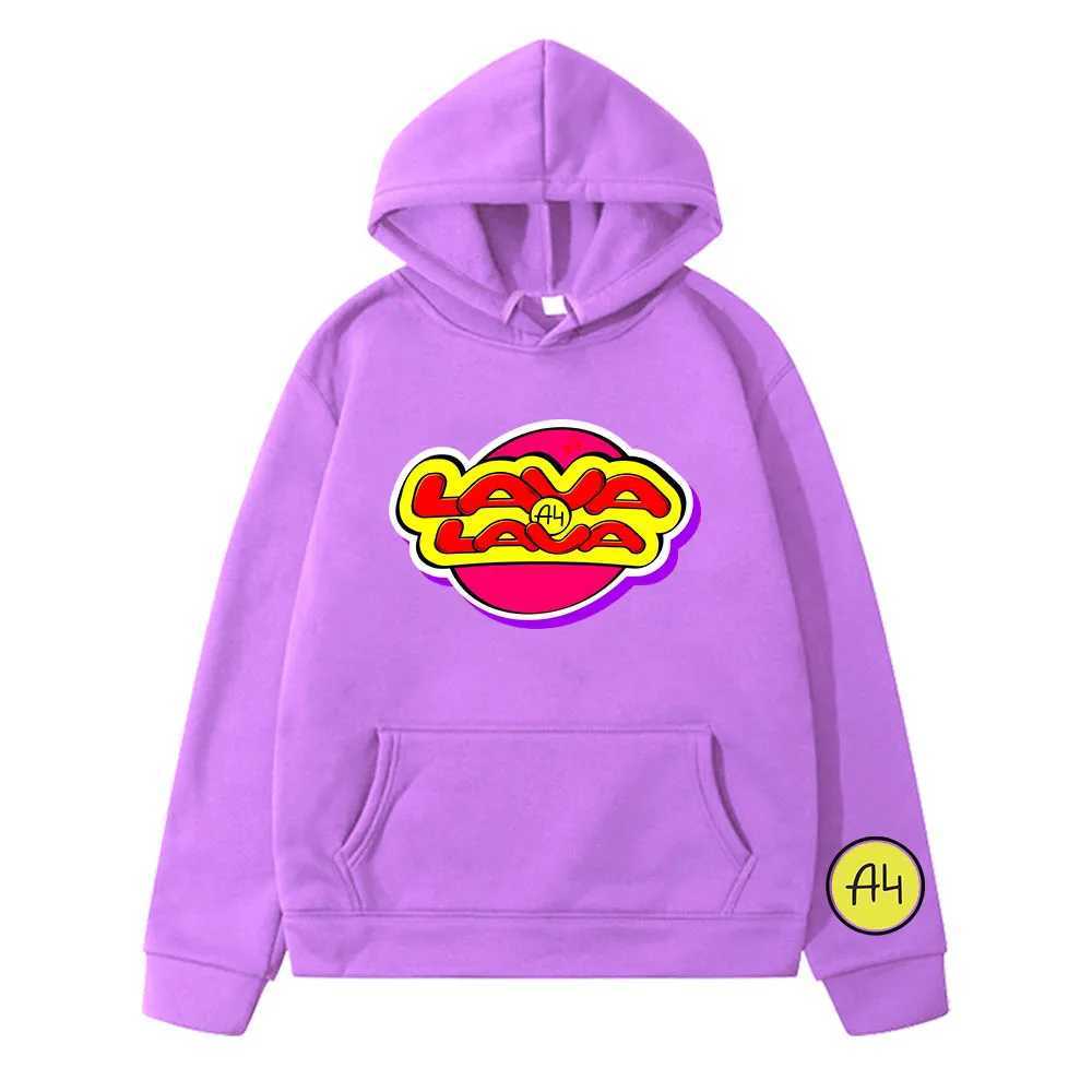 4 VladA4 Fashion Anime Hoodies Cute Manga/comic Sweatshirts Boys/girls Clothes Long-sleeved Soft High Street StreetwearY240814