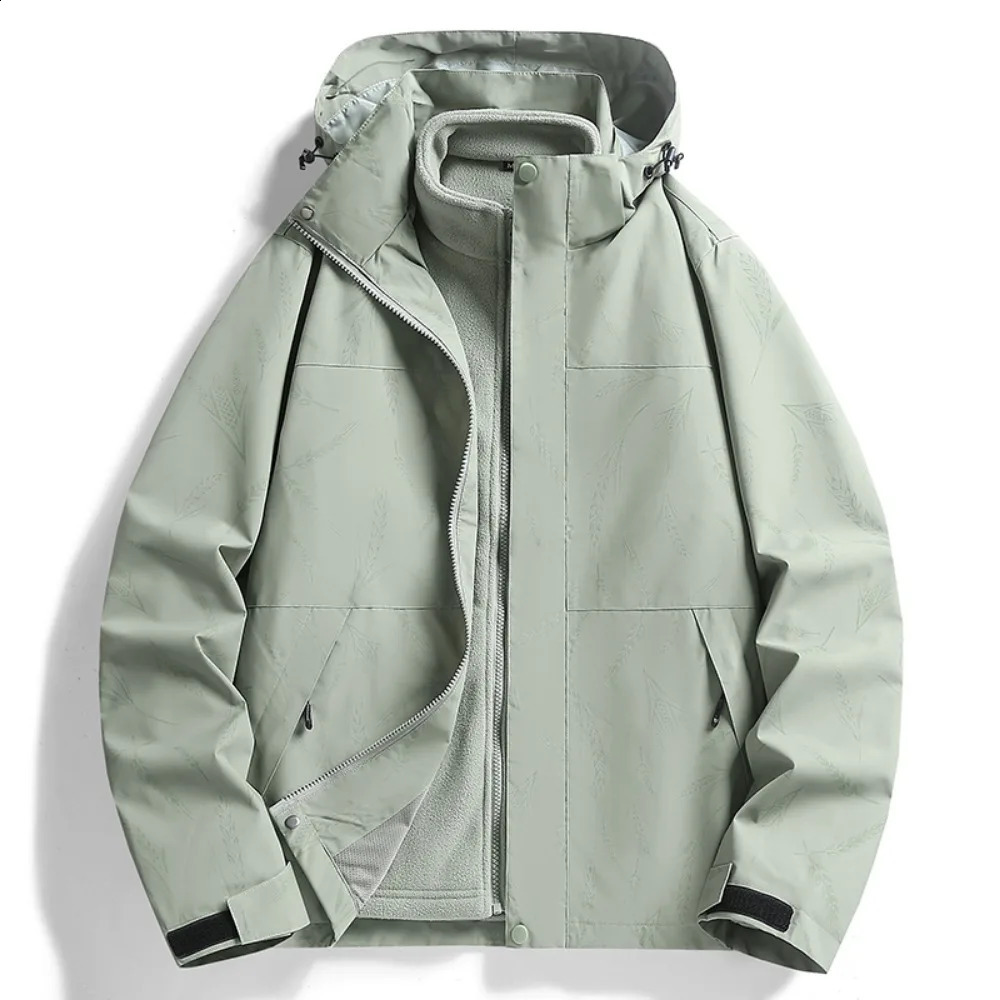 Spring and Autumn Mens Windproof Jacket Waterproof Lightweight Mountain Sport for Men Hooded Windbreaker Raincoat 240712
