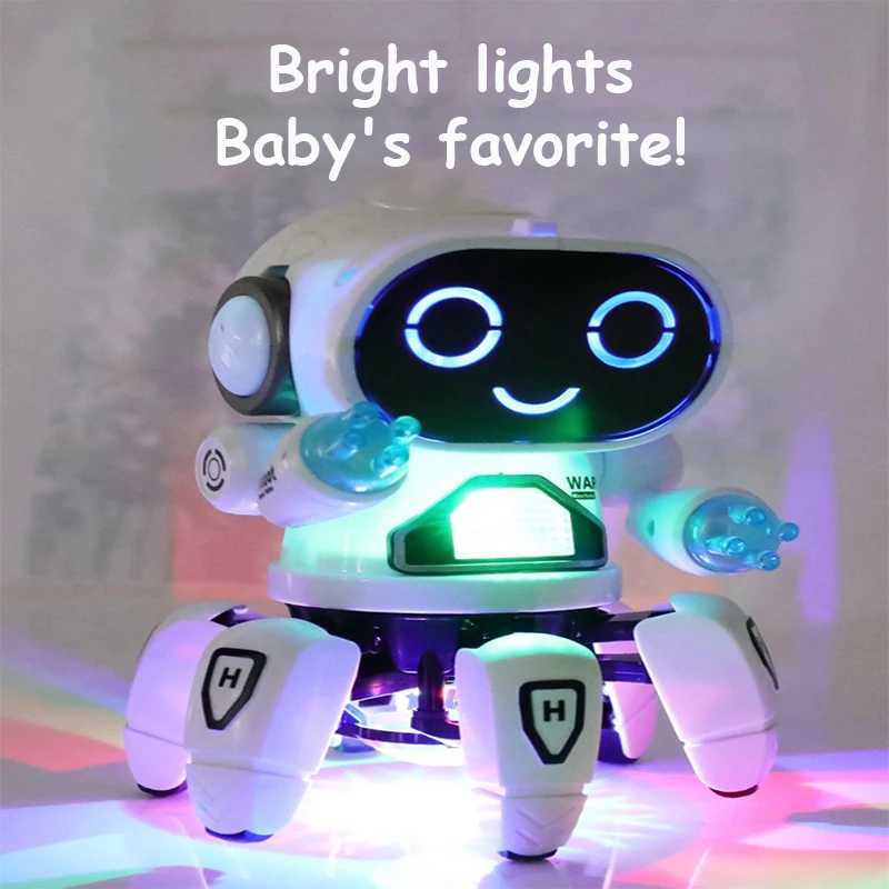 Smart Robot For Children Emo Robot Dancing Robot Pet Octopus Robot Educational Interactive Toys Boys Girls Kids Gift Digital Pet Y240814
