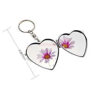 Portable Mirror Keychain Mobile Pendant Girl Single Face Mirror Makeup Mirror W240813