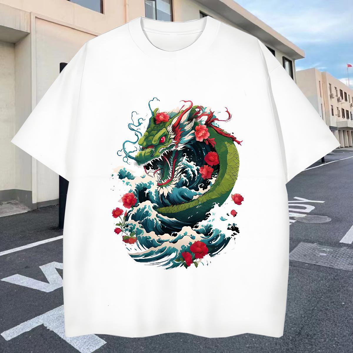 Designer Men Clothes T-Shirt Street 100% Cotton 230g Anime Breathable Short Sleeve Man T Shirts Factory Direct Tshirts