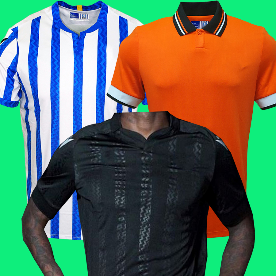 24 25 Sheffield Wednesday soccer jerseys home 2024 20225 away Will Vaulks Callum Paterson Michael Smith Tyreeq Bakinson Mallik Wilks football shirts men kids kits