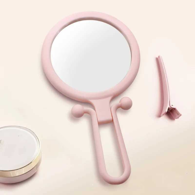 2/5/10X Bright Magnifying Mirror Makeup Mirror Handheld Makeup Mirror Folding Hand Mirror Pocket Mirror Compact Mirror Makeup Tool W240813