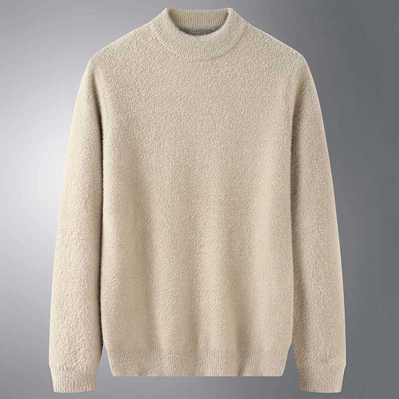 Autumn and spring mens loose sweater plus size sweater 6XL 7XL 8XL 130kgW240729