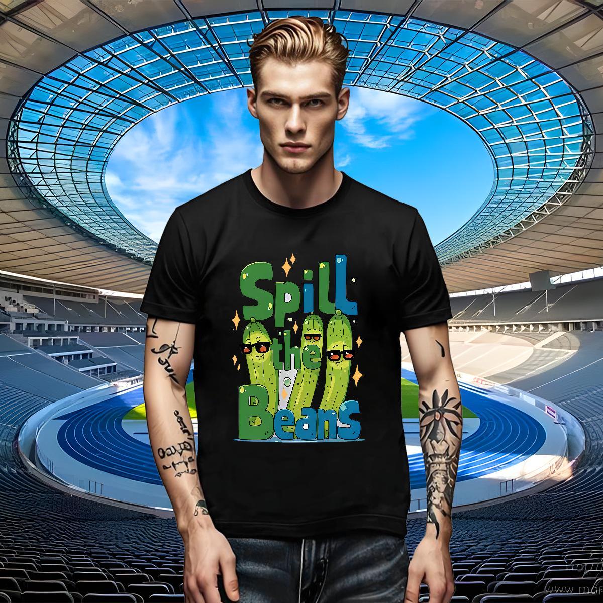 Popular Mens Tshirts Beach 230g Pure Cotton Oversized 3XL 4XL Round Neck Short Sleeve letter Men T Shirts Factory Direct Tees Shirts