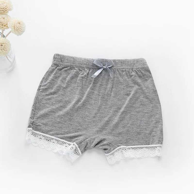 Summer girls safety shorts childrens underwear legs girls boxing underwear anti empty shorts childrens molded lace beach pants W240813