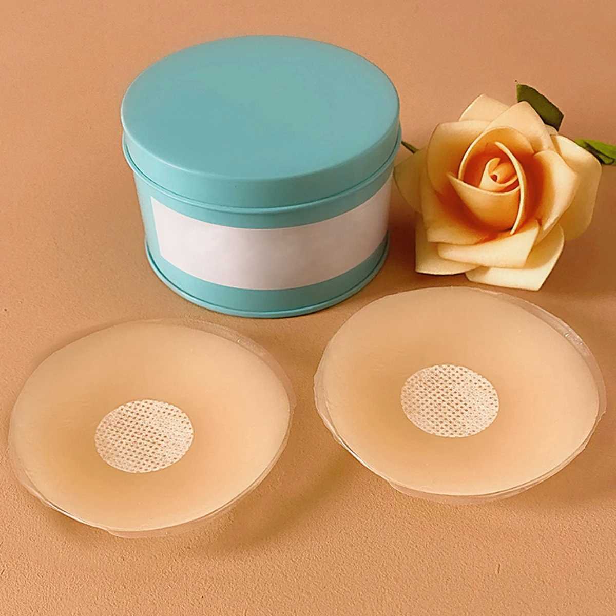 Reusable invisible self-adhesive silicone breast cushion bra pastry pad petal and circular pad sticker accessoriesXJ250324