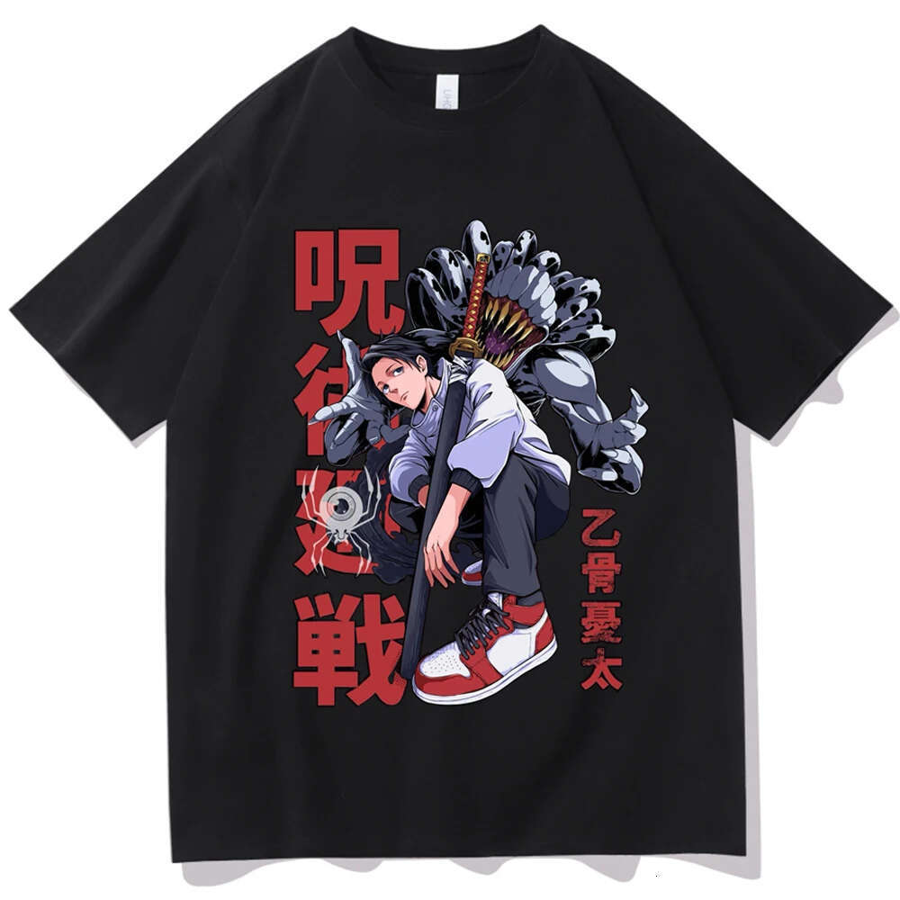 Anime Japan Jujutsu Kaisen T Shirt Yuta Okkotsu Print Men Women Classic Simple Plus Size T-shirt Haruku Unisex Casual Tshirts -shirt shirts
