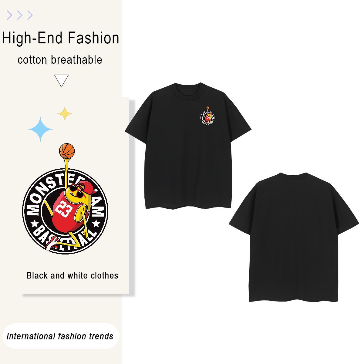 T-Shirts 100% Cotton 230g plush Casual Beach Breathable Crew Neck Custom Big Size Men Tshirts DIY Classic Polos
