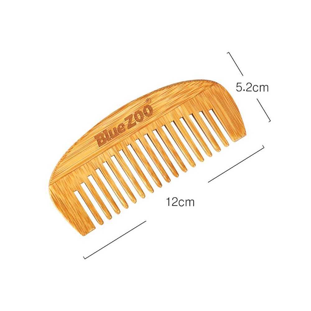 1 high-quality massage wooden comb bamboo hair ventilation brush hair care and beauty spa massage wholesale hair care comb W240813