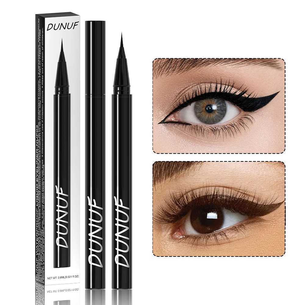 Black Liquid Eyeliner Brown Make Up Eye Liner Pencil 0.01mm Ultra Fine Quick Dry Long Lasting Waterproof Eyeliner Eyes Makeup Y240813