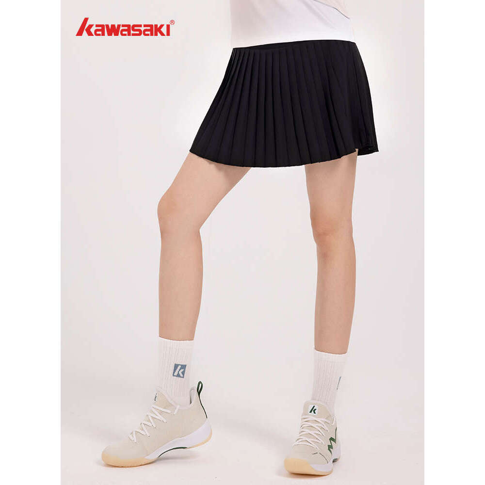Sport Kawasaki Badminton Golf Wear Women's Casual Anti Glare Running Quick Drying Tennis Skirt 2024