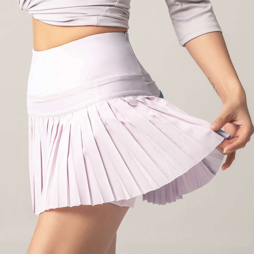 Hide Cloud Women Tennis Skirts Golf Skirt Fiess Shorts High Waist Athletic Running Short Quick Dry Sports Skort Pocket