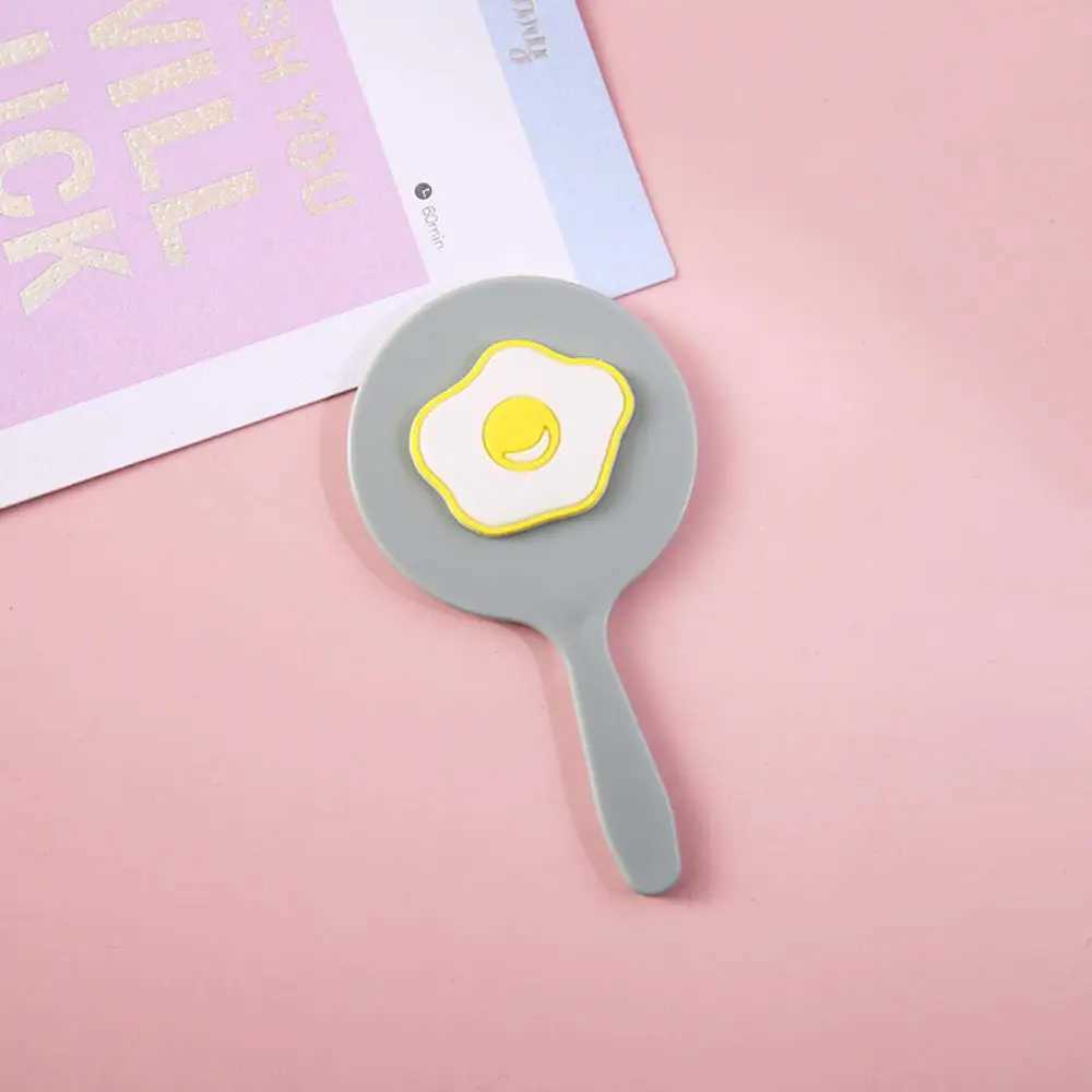 1 Korean princess mirror mini handheld cartoon dormitory paper mirror makeup tool W240813