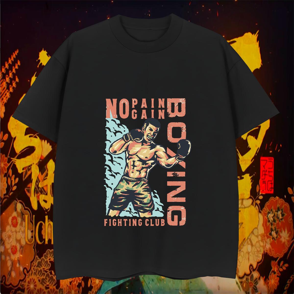 T Shirt For Man 230g Pure Cotton portrait Casual Beach Round Neck Short Sleeve Custom Printed Men Clothes T-Shirt Free Shipping Comfortable Clothings