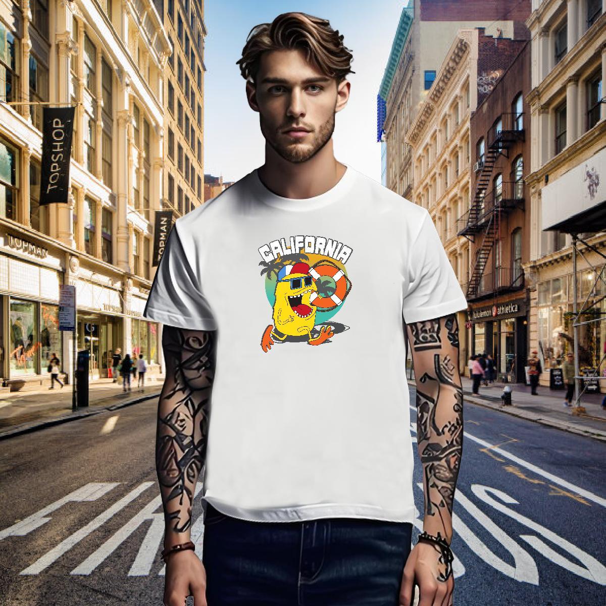 T-Shirts 230g Pure Cotton America High Street Hip Hop Crew Neck Breathable Plus Size Custom Men Tees Wholesale Popular Polos