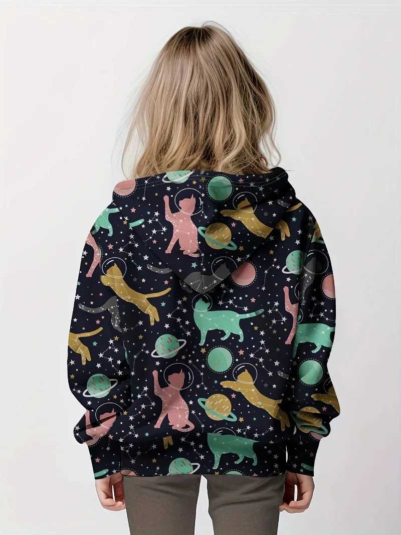 New Kids 3d Print Hoodie Style Long Sleeve Top Boys Clothes for Spring Fall Child Casual Hooded Sweatshirt ClothingY240814
