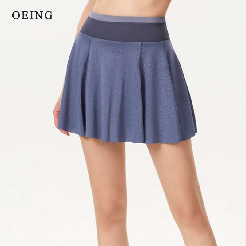 Skirts Sports High Waist Golf Tennis Skirt Fiess Women Athletic Quick Dry Running Pocket Sport Skort With Shorts