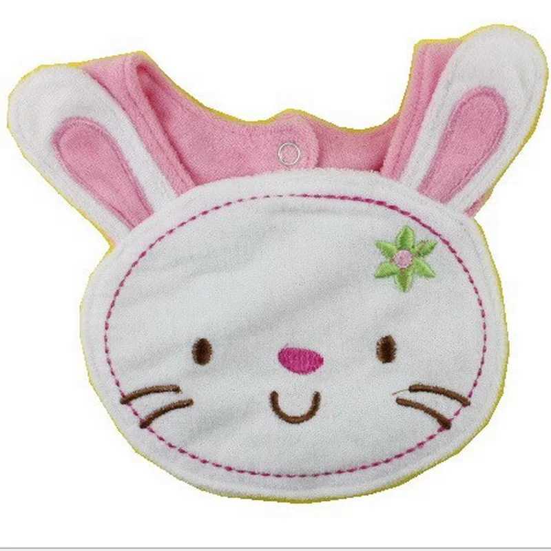 Bibs Burp Cloths 100% Cotton Baby Bib Three-dimensional Animal Modeling Soft Baby Bib Cute Unisex Newborn Burp ClothsL4812