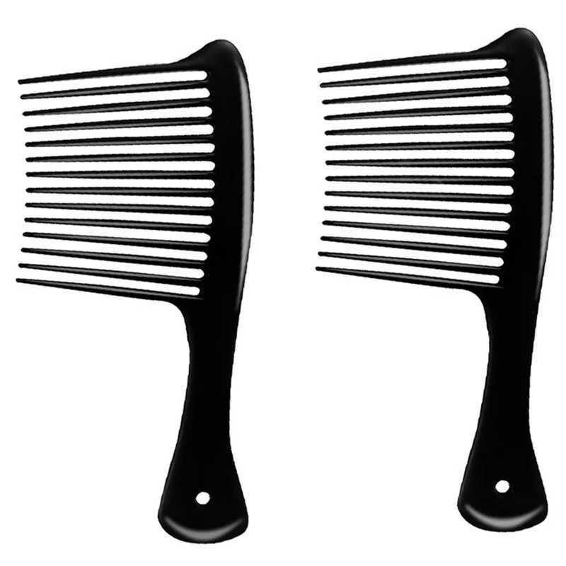 1/2 piece heat-resistant womens wet hook curly hair brush professional salon dye styling tool brush wide fangs W240813