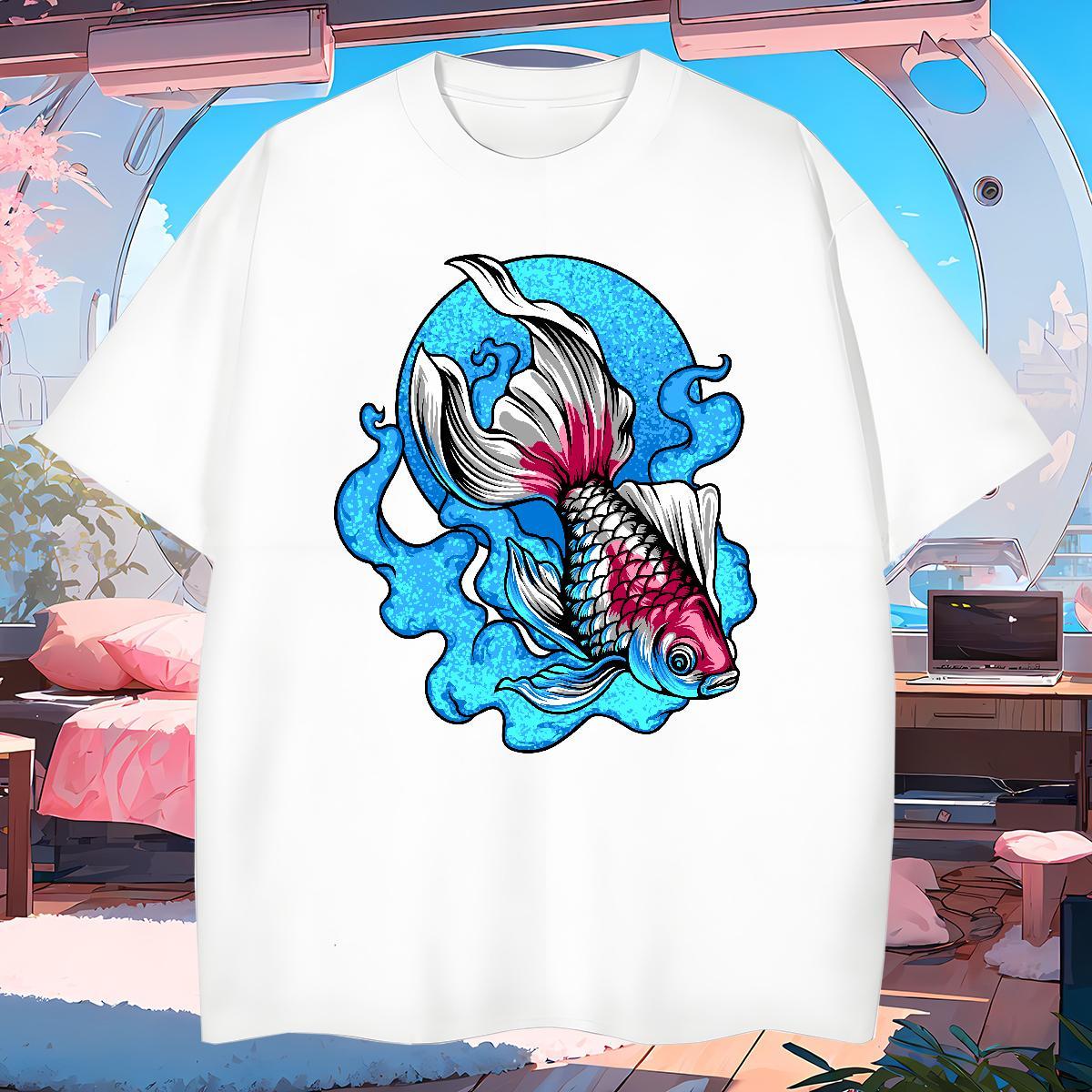 T Shirt For Man 230g 100% Cotton Sports Casual Breathable Short Sleeve Custom Anime Tshirt for Man Woman New Designer Cool Design Tshirts