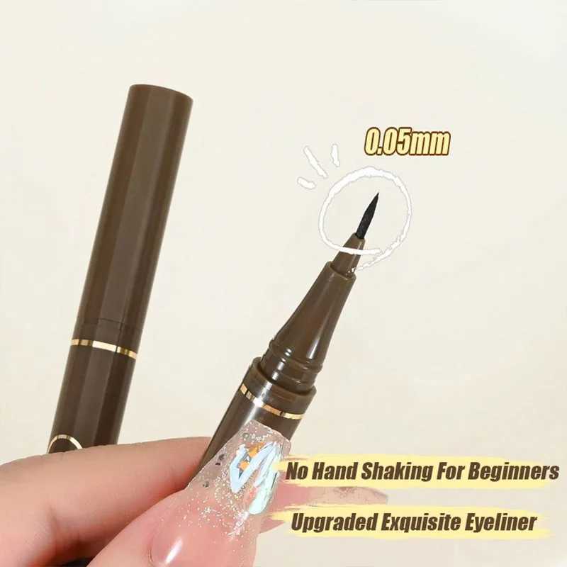 0.05mm Long-lasting Eyeliner Pen Smooth Durable Slim Quick-drying Slender Eyelashes Eyeliner Pen 4 Colors Waterproof Non-smudge Y240813