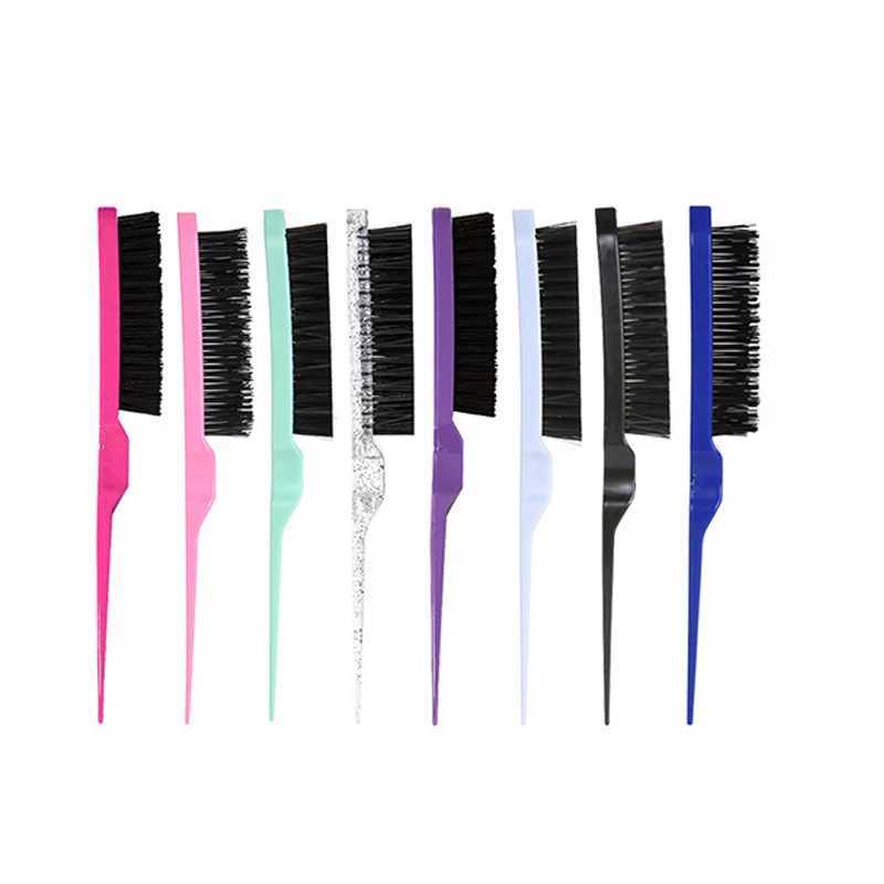 1 piece of hair brush beauty makeup styling fluffy rhythm massage comb flat bottomed pan hair styling tail combing hair wrapping hair combing curly ha