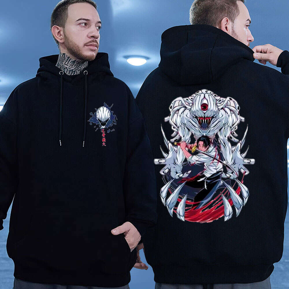 Okkotsu Yuta Jujutsu Kaisen Hoodie Haruku Aesthetics Sweatshirts for Men Winter Long Sleeves Plus Size Hip Hop Street Hoody