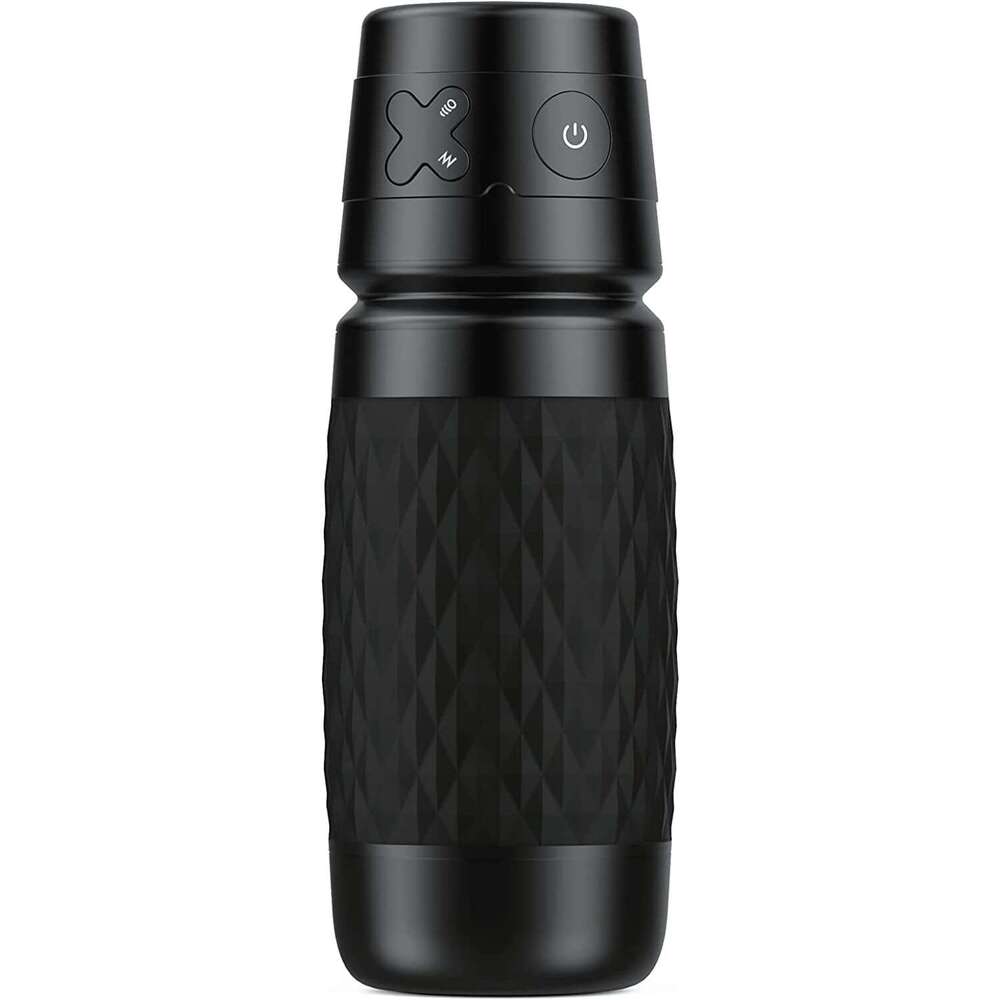 Male sex toy - Male sex toy pump with 3 suction cups and 4 vibrations, male sex toy with 3D sleeve, hands-free adult toy, silicone shell male massager