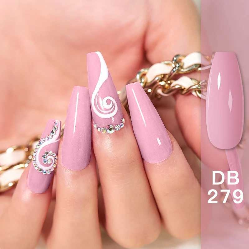 Mtssii Pink Purple Color Gel Nail Polish Spring Summer Semi Permanent For Manicure Soak Off Nail Art Gel Varnish Base Top CoatM240814